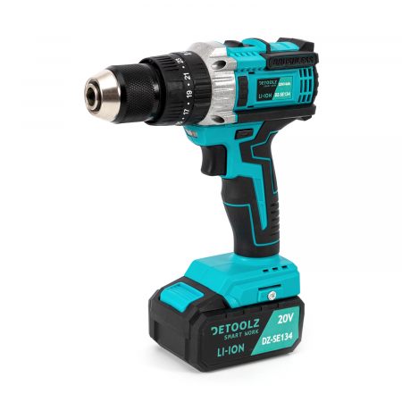 Bormasini / Masini de gaurit - Masina de gaurit si insurubat Detoolz DZ-SE134 percutie acumulator 20V 4A