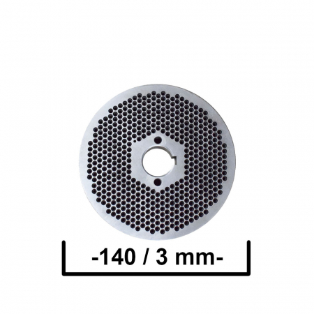 Granulatoare de furaje - Matrita pentru granulator KL-140 cu gauri de 3 mm Ø