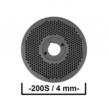 Casa, gradina si ferma - Matrita pentru granulator KL-200S cu gauri de 4 mm Ø