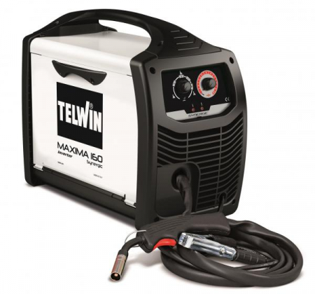 Aparate de sudura cu sarma cu gaz si fara gaz (tip MIG-MAG) - 816085 MAXIMA 160 SYNERGIC - APARAT DE SUDURA TELWIN tip MIG-MAG