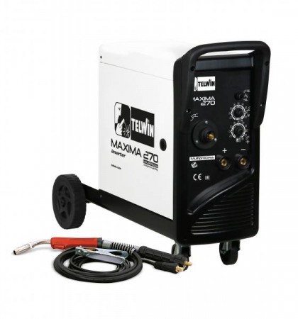 Aparate de sudura cu sarma cu gaz si fara gaz (tip MIG-MAG) - 816126 MAXIMA 270 - APARAT DE SUDURA TELWIN tip MIG-MAG