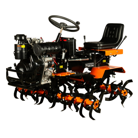 Mini tractor Detoolz, motorina, 17CP, 530CC, 4T [25]