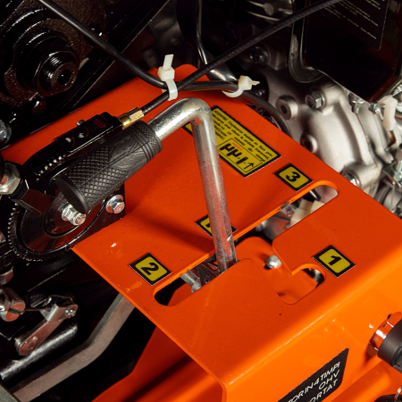 Mini tractor Detoolz, motorina, 17CP, 530CC, 4T [8]