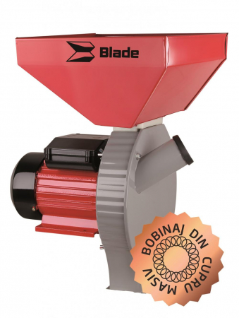 Casa, gradina si ferma - BLADE - MOARA CEREALE SI FURAJE CUVA MARE, MODEL B - 2700W, 200 kg/h