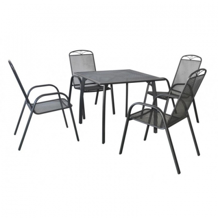 Mobilier pentru gradina Hecht navassa set 4 contine 1 masa si 4 scaune [1]