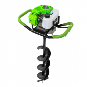 Motoburghiu benzina Campion 4.5 kW, 6 CP, 52 CC, rezervor 1.2 l, motor 2 timpi, diametru burghiu 80-150 mm [1]
