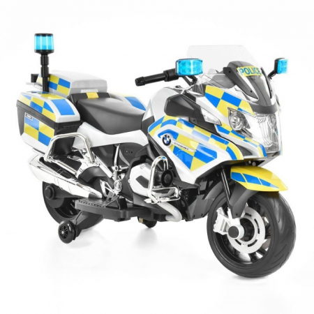 Teasc struguri - Motocicleta electrica pentru copii HECHT BMW R1200 RT Police