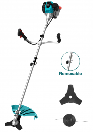 Motocoase - TOTAL - Motocoasa pe benzina - 43cc - 1.3Kw NEW