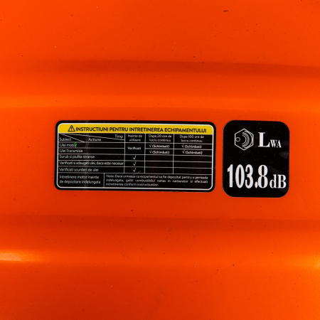 Motocultor DETOOLZ 8.5CP 208CC, benzina,4T, 3 viteze, pornire manuala, cu roti [8]