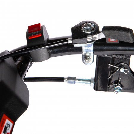 Motocultor Detoolz 8.5CP 212CC, benzina, 4T, 4 viteze, pornire manuala, cu roti [6]