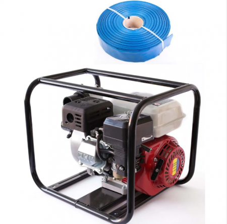 Motopompe - Motopompa pe benzina MICUL FERMIER, GF-0245, 4 timpi aspirare 2 inch 4.8 KW 6.50 CP