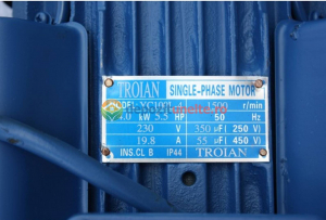 Motor electric monofazat 4kw, 1500rpm Troian Albastru [1]