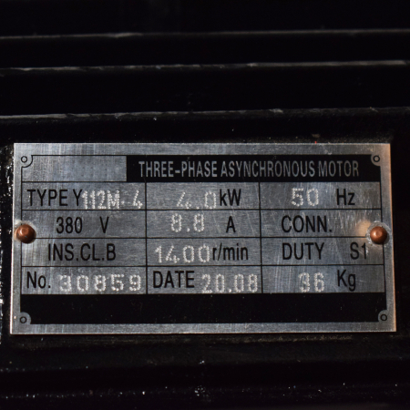 Motor TEHNOMS 4 Kw, 50Hz, 1400 rpm, 8.8A, 380V [4]