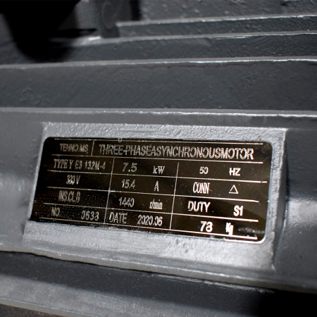 Motor TEHNOMS 7.5 kW, 50 Hz, 1440 RPM, 15.4 A, 380 V [3]