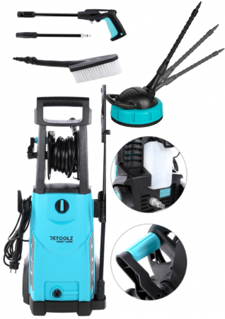 Aparat spalat cu presiune - Perie rotativa cu maner DeToolz pentru DZ-CI109, DZ-CI110