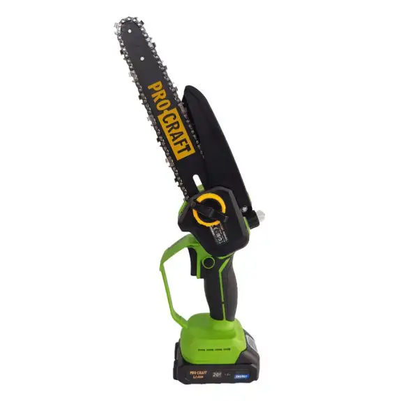 Pachet Fierastrau cu lant cu acumulator 20 V / 1.5 Ah PKA44 PROCRAFT + 2 lame  si 2 lanturi [2]