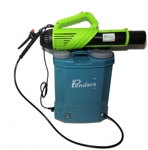 Pompa de stropit electrica + Manuala ( 2 in 1 ) Pandora 16 Litri -12V 8Ah cu regulator de presiune  + Atomizor electric portabil ( suflanta cu pulverizare) [2]