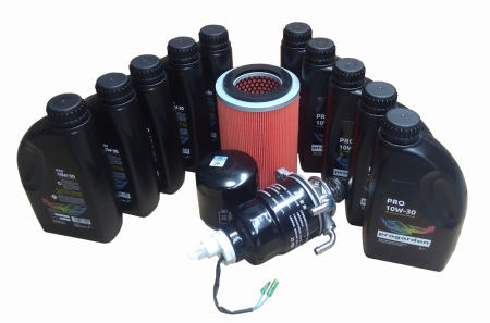 Pachete revizie - Pachet revizie motor diesel Kipor KM493ZG, filtre, ulei