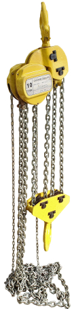 Palane si vinciuri - Palan cu actionare manuala prin lant 10T, 360˚, 420N