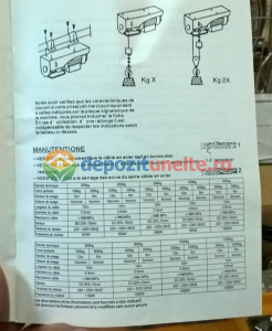 Troliu - PALAN ELECTRIC 200 KG ( Macara / Lift cu cablu de otel, troliu) PA 200 [6]
