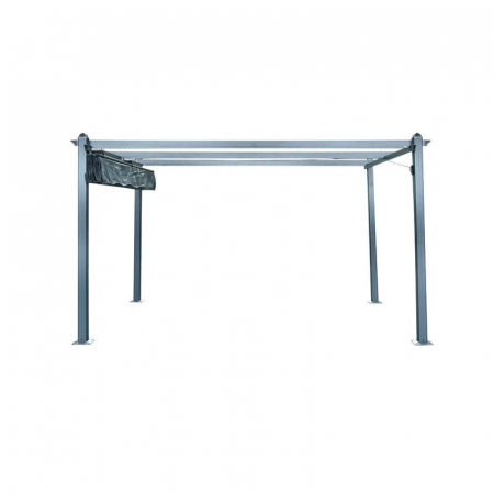 Pergola Hecht pergola 4x3 kit de ancorare inclus dimensiune 400 x 300 x 228 cm [2]