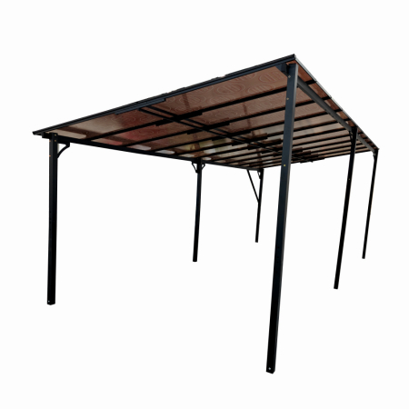 Pergola pentru terasa/gradina din otel si aluminiu KLUGMEISTER KJF4134, 300x600x250/190 cm [1]