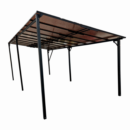 Pavilioane gradina si foisoare - Pergola pentru terasa/gradina din otel si aluminiu KLUGMEISTER KJF4134, 300x600x250/190 cm