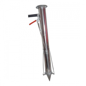 Plantator cu 1 maner pentru rasaduri, rosii, ardei, bulbi, cartofi din INOX [3]