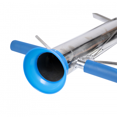 Plantator inox cu 2 manere si pedala [2]