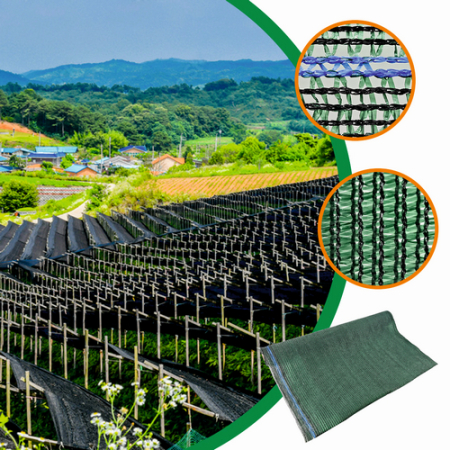 Plasa pentru umbrire, polietilena HDPE pura, MESTERINO 902010120, 2 m X 10 m, grad de umbrire 90%, densitate 120g/mp, verde inchis, protectie UV/IR [5]