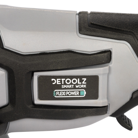 Polizor unghiular Detoolz 20V, diametru disc Ø125, motor fara perii [7]