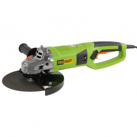 Polizoare unghiulare (flex-uri) - Polizor unghiular PROCRAFT PW2550 – 2000W, disc 230 mm, 6500 rpm, ideal pentru tăiere și șlefuire metal