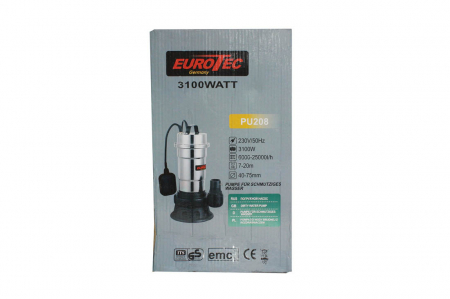 Pompa apa murdara inox SWP-750-50F plutitor PU208 GF-1496 [7]