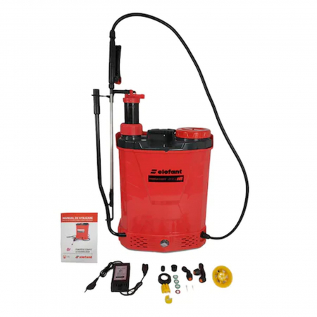 Pompa de stropit Elefant SEM16, 2in1, 12V/8Ah, electrica/manuala, 3 tipuri de stropire [4]