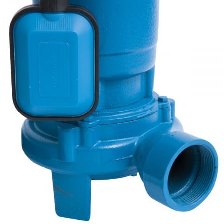 Pompa drenaj cu tocator si flotor, Elefant Aquatic WQCD10-10-0.75F, 750W, 10m3/h, Diametru refulare 2 inch [2]