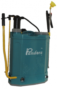 Pompa stropit electrica + Manuala ( 2 in 1 ) 16 Litri 5,5 Bar + regulator presiune, Vermorel electric cu baterie - acumulator 12V 8Ah [12]