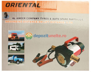 Pompa transfer combustibil camion rezervoare mari autoamorsata motorina 12V [6]