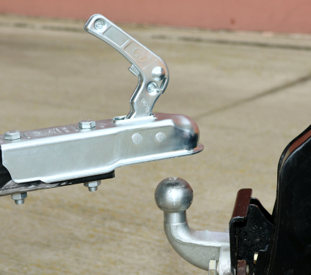 Accesorii utilaje agricole - ProGARDEN Campo RM500CT remorca 500kg minitractor, 1 osie, prindere cupla, roti profil rutier 5.00-12, RIM 3.00B