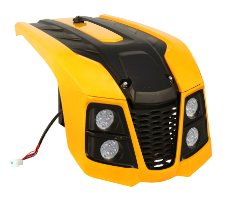 ProGARDEN Capota minitractoare cu 4 faruri LED Campo T12 [1]