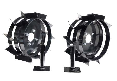 Accesorii utilaje agricole - ProGARDEN Set 2 roti metalice 400x8 cu manicot 23mm