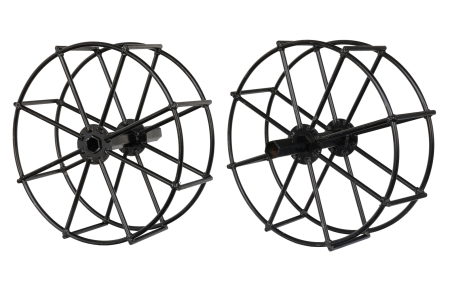 ProGARDEN Set roti metalice 500x170, manicot cu flanse, hex 32mm pentru motocultor Campo [1]