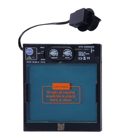 ProWELD Ecran cu filtru optic si cristale lichide pentru masca sudura automata LY-800D, Clasa 1112, 132x114mm [1]