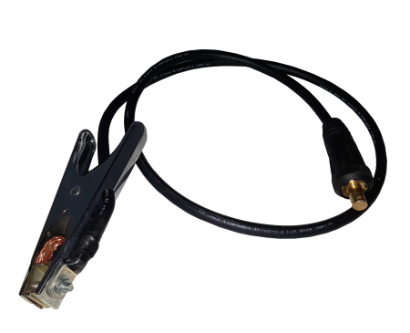 Accesorii sudare - ProWELD MCS-300, cablu sudura 2m cu cleste masa 300A, conector cablu 35-50