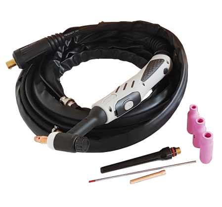 Accesorii sudare - ProWELD TIG26 torta TIG/WIG pentru TIG-250P AC/DC, 4m, MIC322, 2pini, 35-50mm, Ar