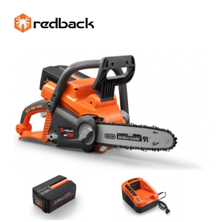 Motoferastraie - Redback Pachet E216C+EP40+EC20 Ferastrau cu lant 400mm, acumulator 40V/4Ah, incarcator 40V/2A