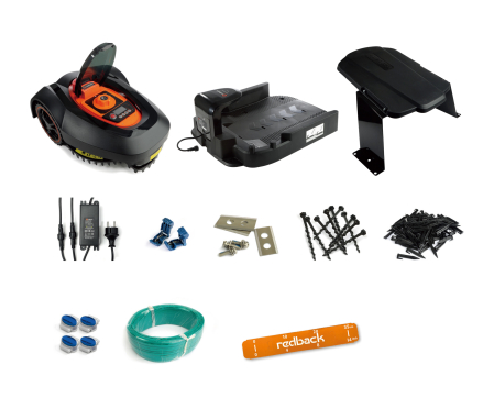 Redback RM18APP Robot automat de tuns gazon, 28V, 2Ah 180mm, 20-60mm, 600mp [2]