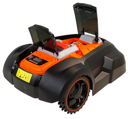 Redback RM24APP Robot automat de tuns gazon, 28V, 3Ah, 240mm, 25-65mm, 1500mp [2]