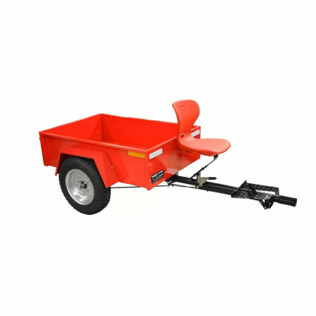 Motocoase - Remorca cu scaun Hecht 57100 capacitate 400 75 kg pentru motocultorul Hecht 7100