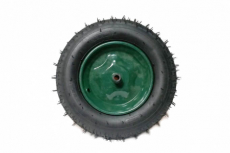 Roabe - Roata verde 350-8 pentru ax mic (camera) MODEL NOU GF-0107