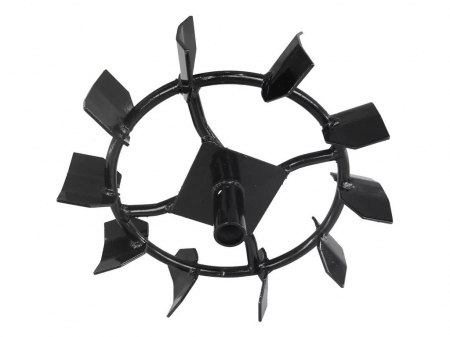 Accesorii motosape si motocultoare - Set 2 roti metalice HECHT 000750, material otel, compatibile cu motocultorul Hecht 750